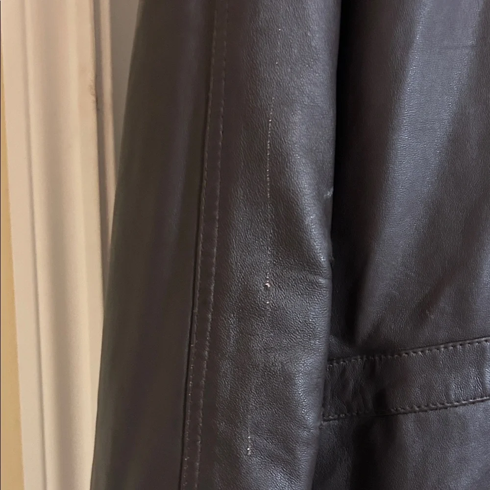 Urban Equipment Dark Brown Leather Jacket - Picture 8 of 10